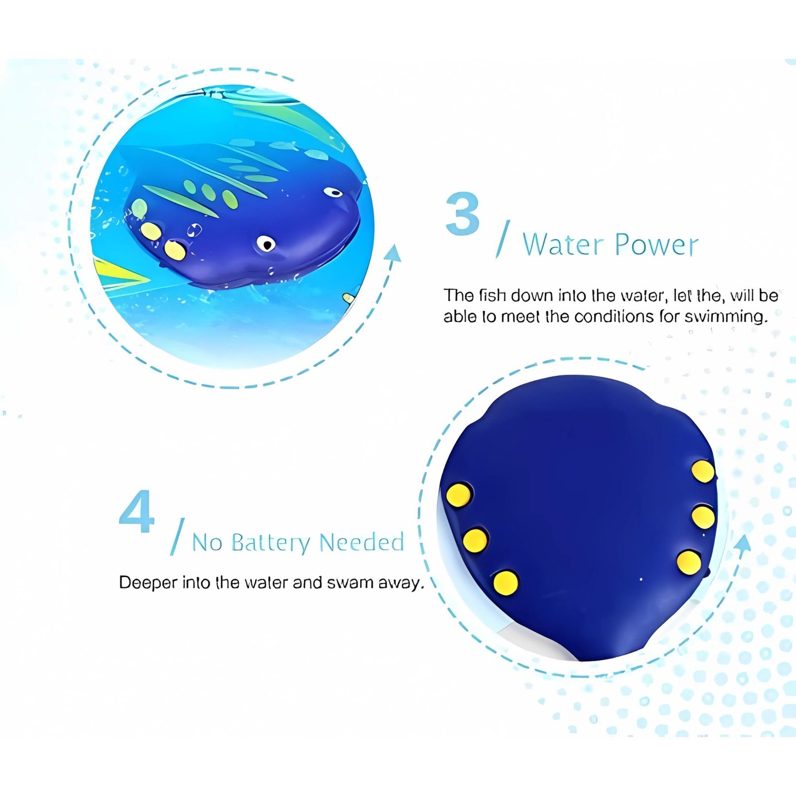 Gliding Stingray Pool Toy - Soft & Durable Water Toy | Swim Fun - Image 6