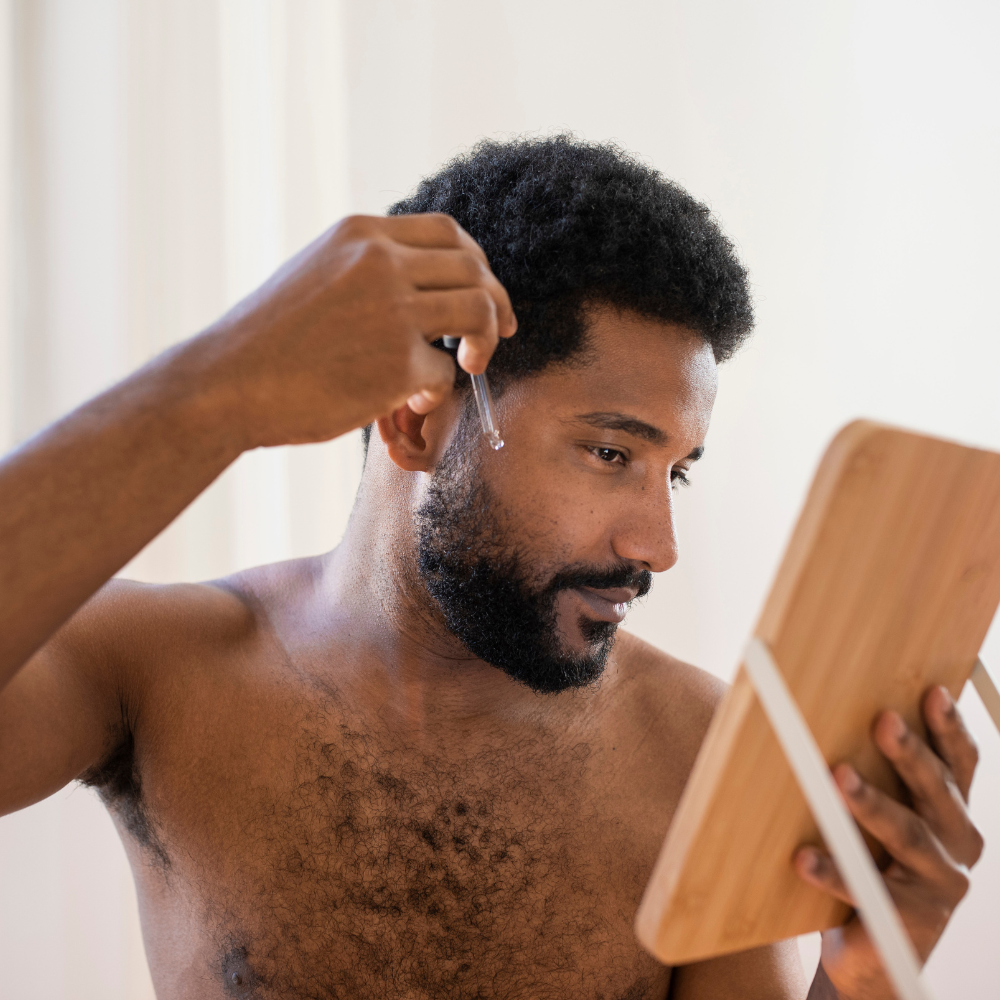 AfroBeard Ultimate Beard Growth & Care Bundle: Classic Oil, Balm & Deluxe Roller - Image 7