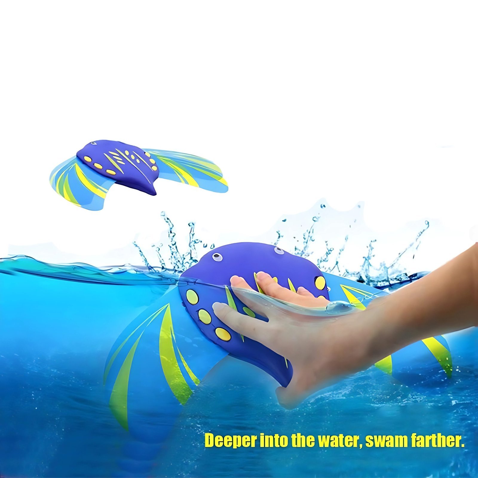 Gliding Stingray Pool Toy - Soft & Durable Water Toy | Swim Fun - Image 7