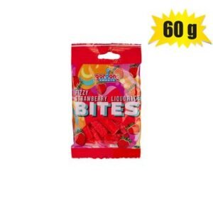 Sweet s/berry liquorice bites 60g gs