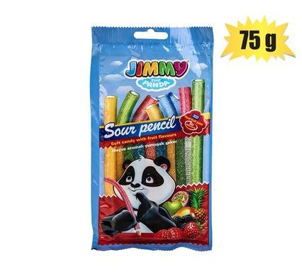 Sweet candy hl rainbow sour pencil 75g