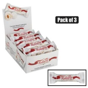 Sweet choc dl rollana cnut & almond 3pk