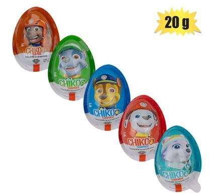 Sweet novelty dl chiko surprise egg 20g