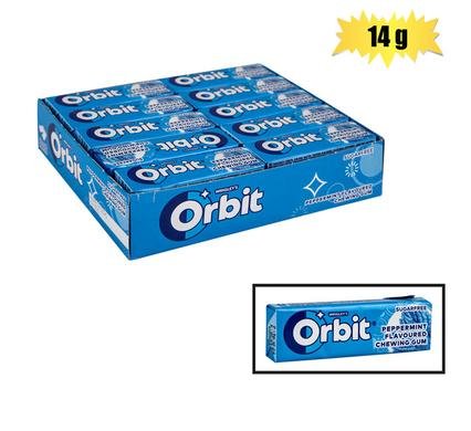Sweet gum mw orbit peppermint 14g
