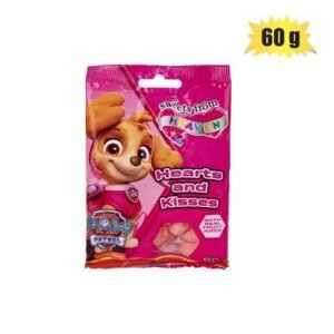 Sweet gummy kd hearts and kisses 60g
