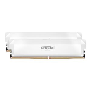 Crucial Pro DDR5-6000 64GB Overclocking Memory Kit - White