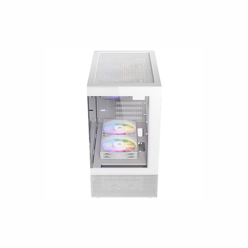 Antec CX200M Elite Micro-ATX | ITX RGB Mini-Tower Gaming Chassis - White - Image 3