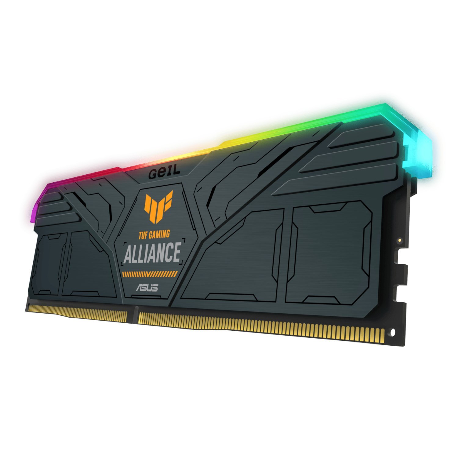 Geil Gemini TUF RGB 32GB KIT(2X16GB) 6000MHz DDR5 Desktop Gaming Memory - Grey - Image 2