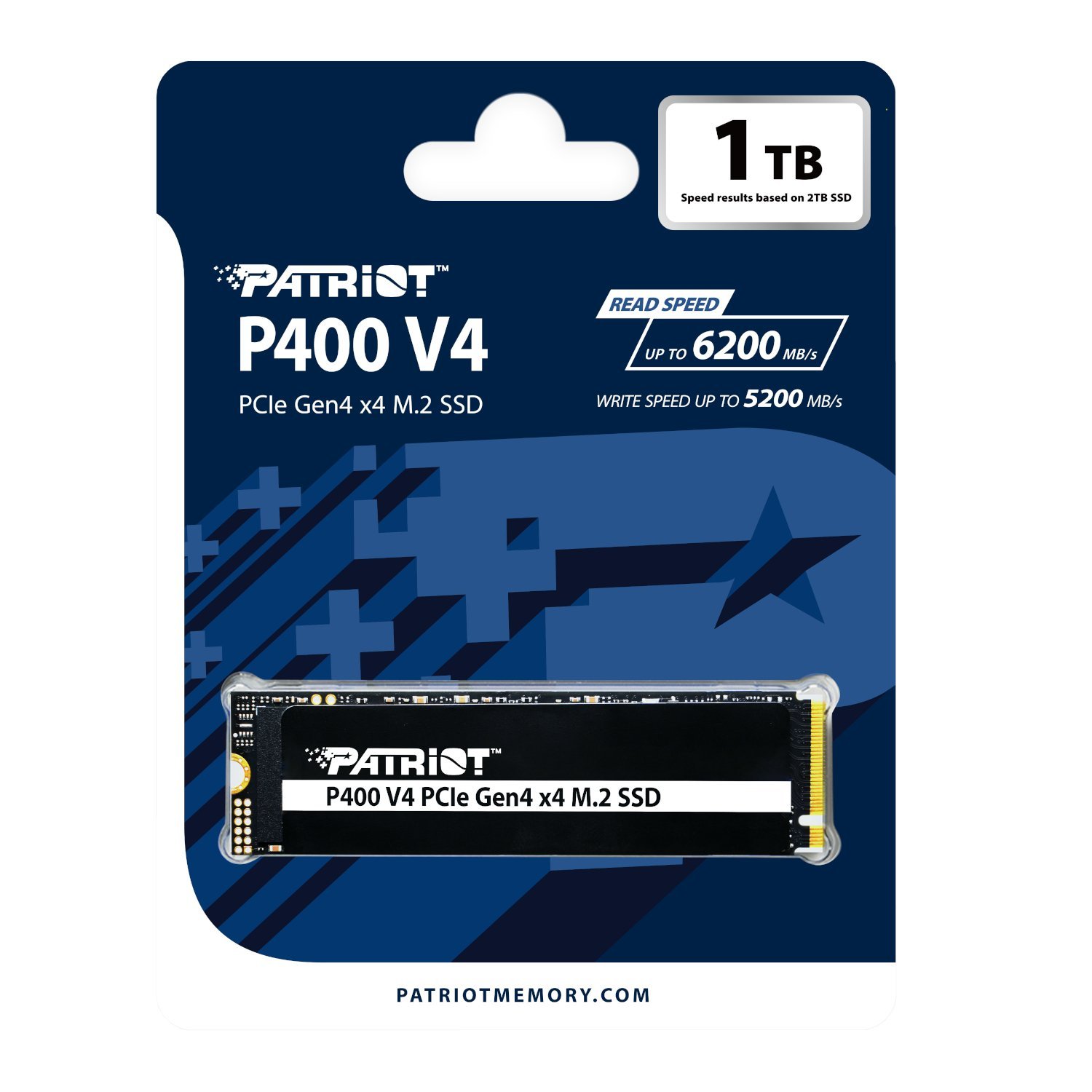 Patriot P400 V4 PCIe Gen4 x4 1TB M.2 2280 NVMe SSD - Image 4