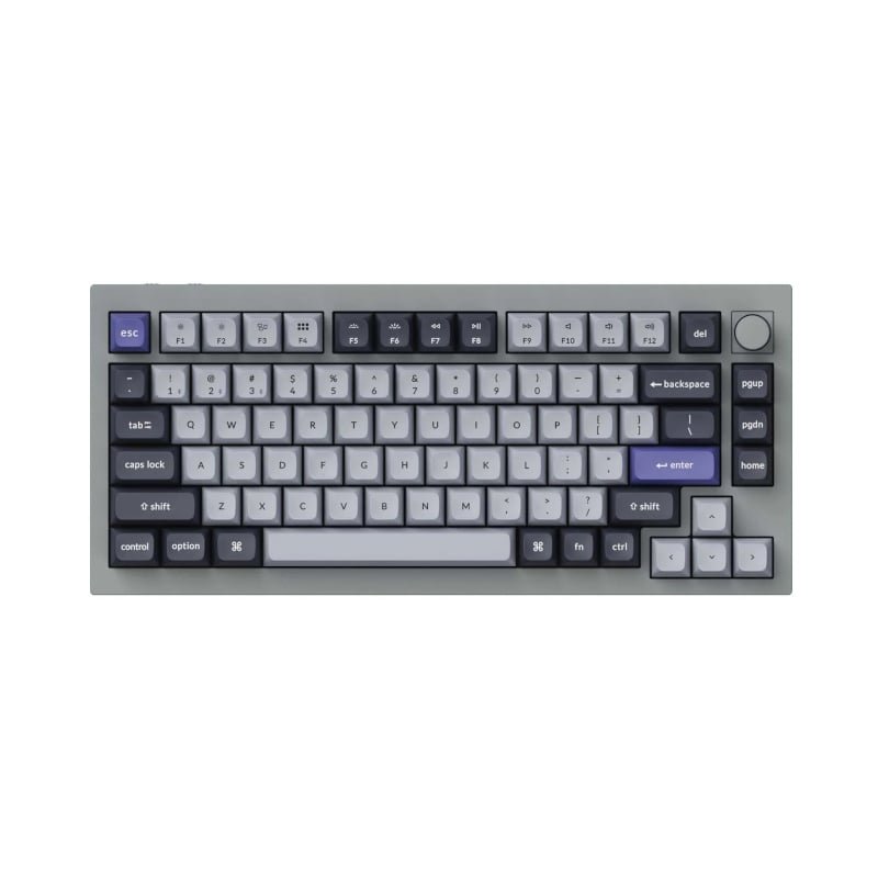 Keychron Q1 Pro 75% Red K Pro Switches RGB Wireless Keyboard - Grey - Image 2
