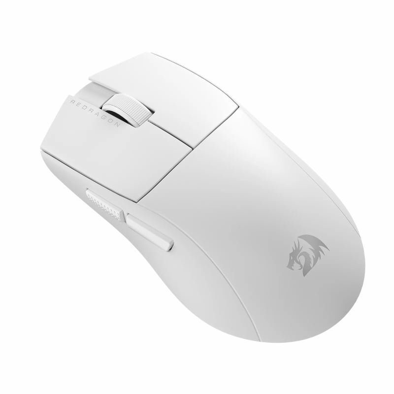 Redragon M916 PRO 1K 3-Mode Wireless Gaming Mouse – White - Image 2
