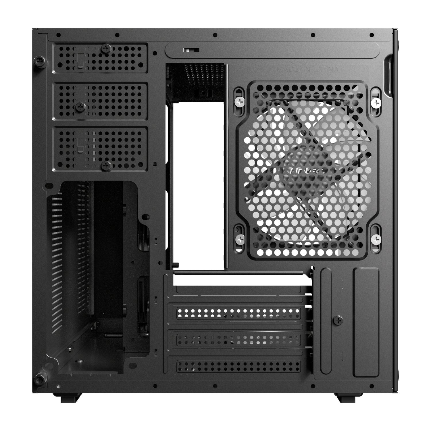 Antec VCX20M RGB Elite Micro-ATX | ITX Mini-Tower Gaming Chassis - Black - Image 4